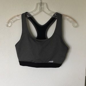 AVIA•Gray supportive sports bra